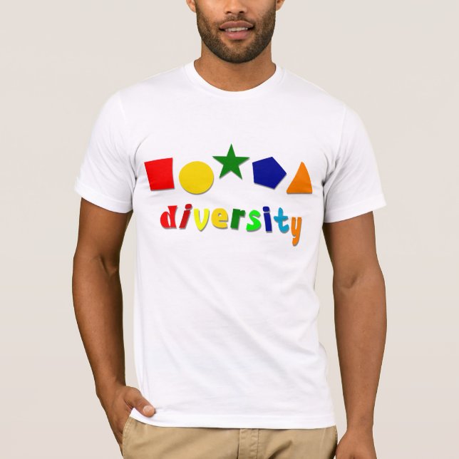 Diversity Shapes T-Shirt (Front)