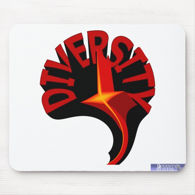 Diversity Swirling Star Mousepad (Front)