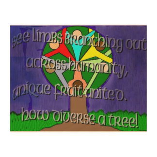 Diversity Tree Wood Wall Decor