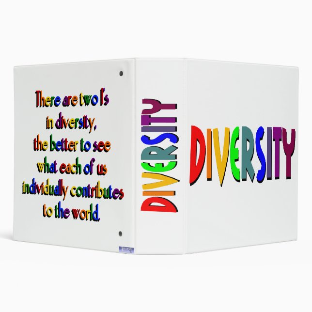 Diversity - Two I's in Diversity Binder (Background)