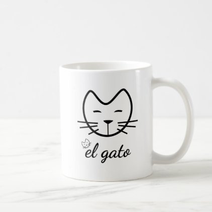 Divertido El Gato - Funny Cat Coffee Mug