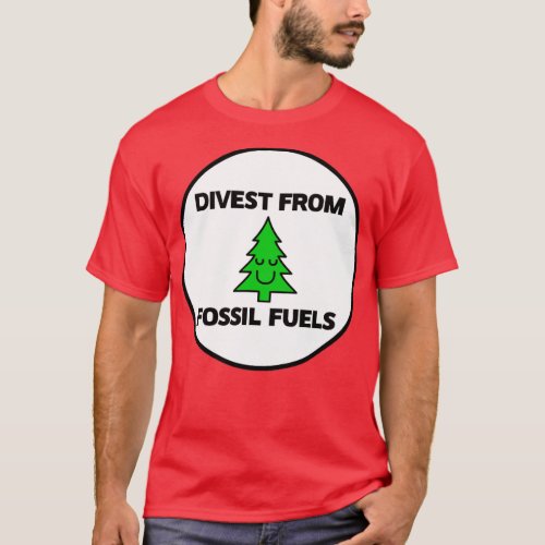Divest From Fossil Fuels Renewable Energy T_Shirt