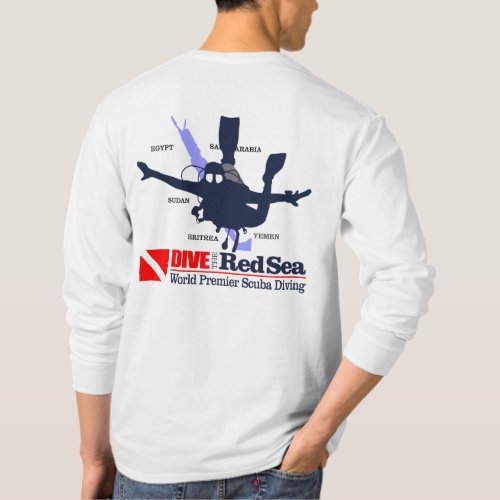 DIVETheRedSea map T_Shirt