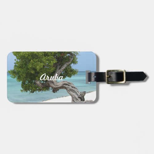 Divi Divi Tree in Aruba Luggage Tag