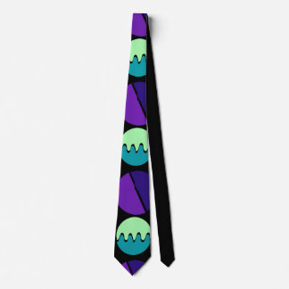 Divided Circles  Neck Tie