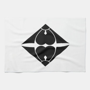 Divided Sword Katabami Lozenge Towel