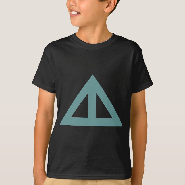 Divided Triangular Arrow T-Shirt (Front)