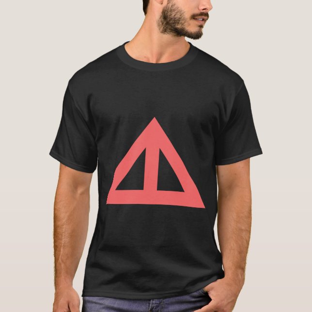 Divided Triangular Arrow T-Shirt (Front)