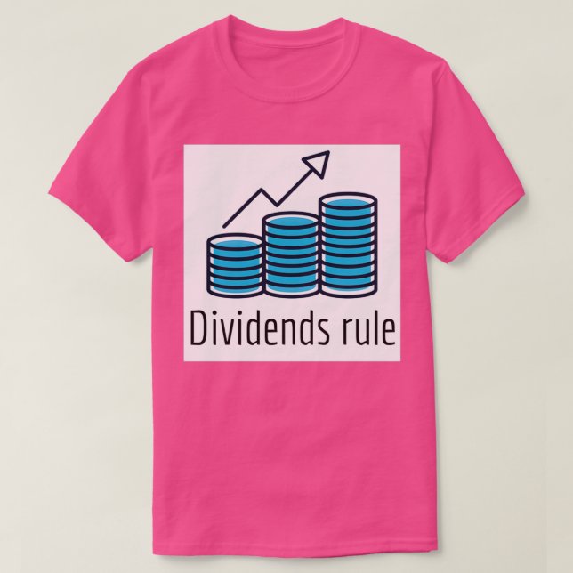Dividens rule blue T-Shirt (Design Front)