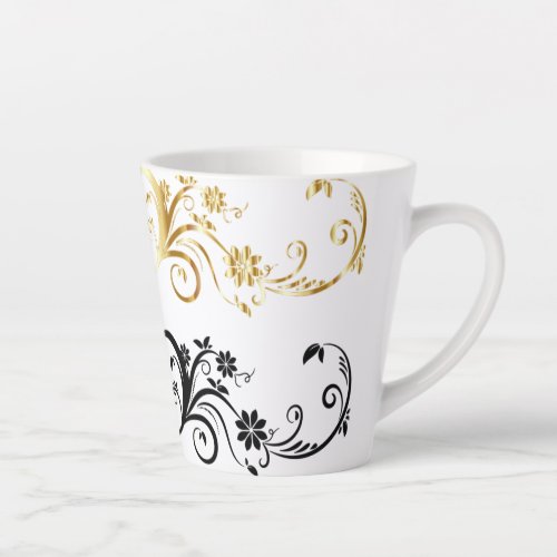 divider_separator_line_art Frosted Latte Mug