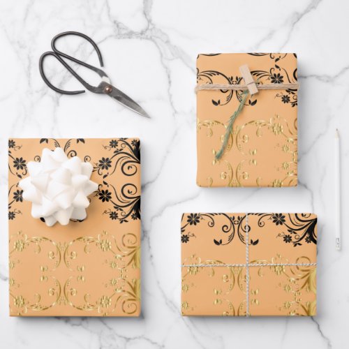 divider_separator_line_art wrapping paper sheets