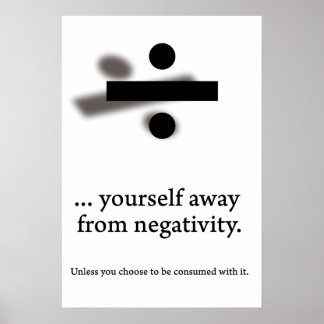 Dividing yourself poster