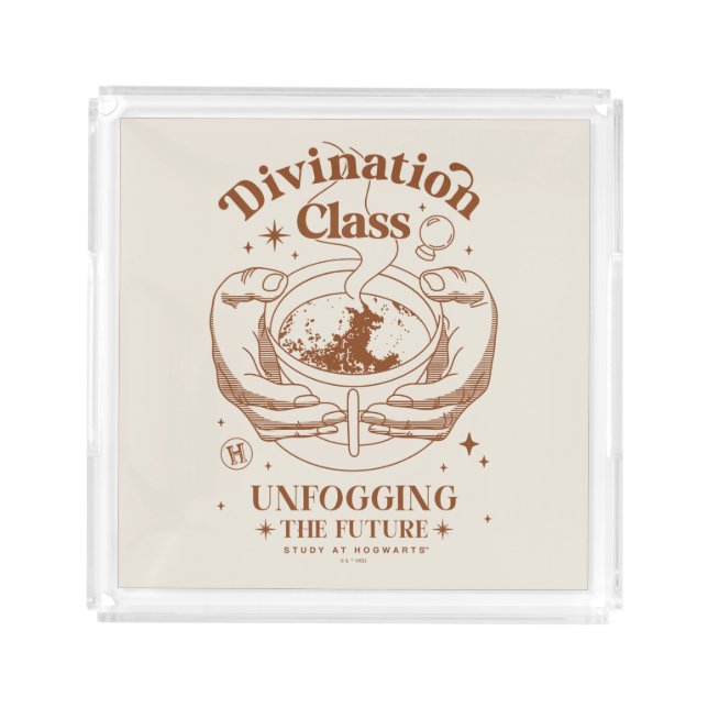 Divination Class - Unfogging The Future Acrylic Tray (Front)