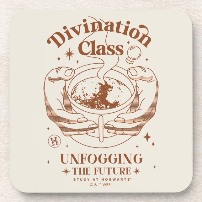 Divination Class - Unfogging The Future Beverage Coaster (Front)