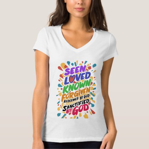 Divine Affirmation Embracing Spiritual Identity T_Shirt