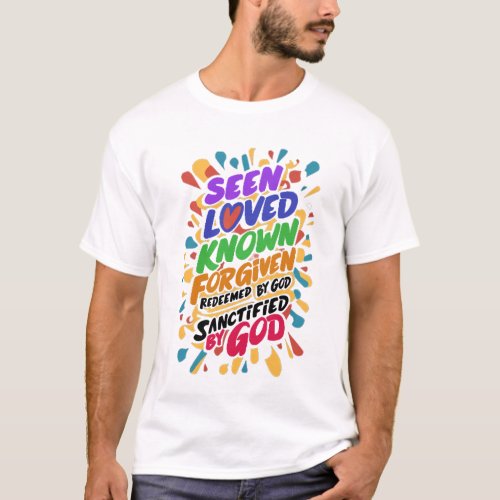 Divine Affirmation Embracing Spiritual Identity T_Shirt