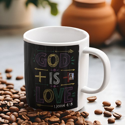 Divine Affirmation  God is love Coffee Mug