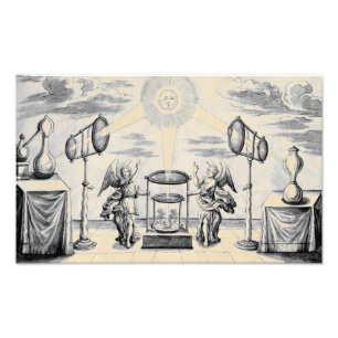 Divine Angels of Alchemy Photo Print