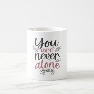 Divine Assurance - Joshua 1:9 Christian Design Coffee Mug