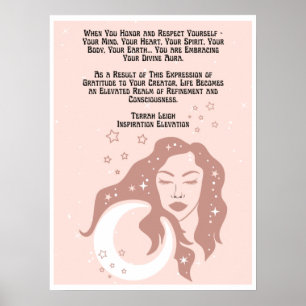 Divine Aura Poster By Terrah Leigh Tullie