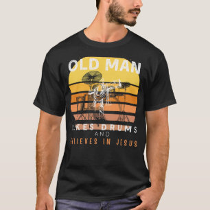 Divine Beats: Grumpy Old Mans Jesus Groove with Dr T-Shirt