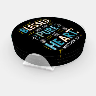 Divine Blessings: A Bible Verse Illumination Coaster Set