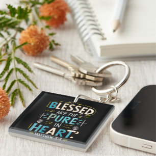 Divine Blessings: A Bible Verse Illumination Keychain
