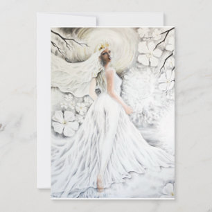 Divine bride invitation