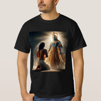 Divine Charioteer: Arjun & Krishna t-shirt