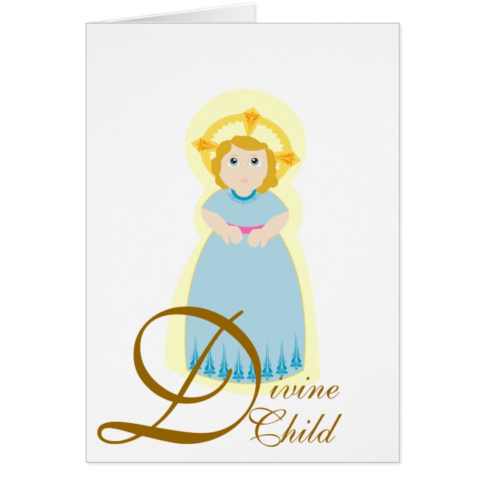 Divine Child Multi Purpose Card Customize