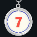 Divine Circle 7-Large Pendant Silver Necklace<br><div class="desc">This large pendent Necklace is designed by Nefertiti Khephera Ma'at Bey as a Tribute and Salute to all of the Moorish Americans who continuosly work hard to Uplift Humanity! This special Necklace reminds you daily to Stay Focused Keep... Your Head up... and continue forging forward in the name of Love...</div>