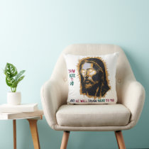 Divine Connection: Draw Near to God Throw Pillow