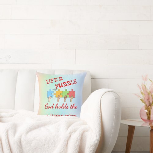 Divine Connection Throw Pillow