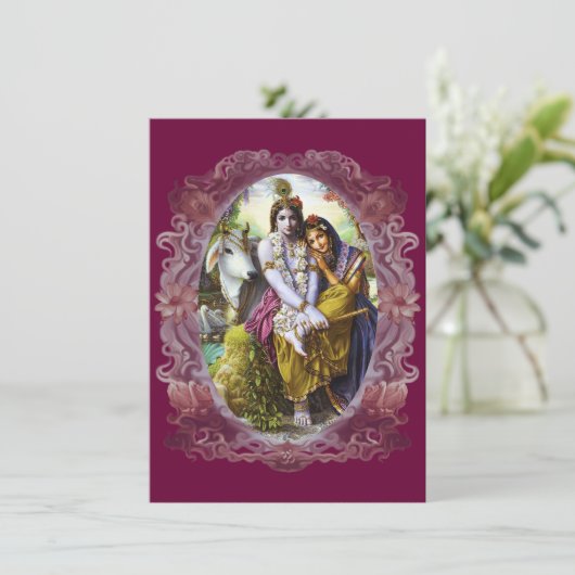 Divine Couple Radha Krishna (Standing Front)