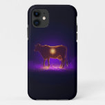 Divine Cow Silhouette | Govardhan Puja Spiritual iPhone 11 Case