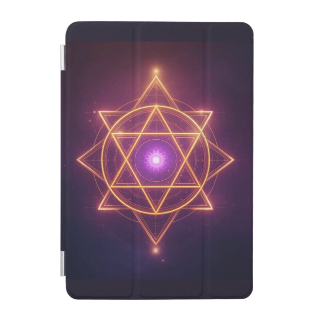 Divine Diwali Energy Flow | ArtivaNest iPad Mini Cover (Front)