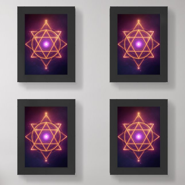 Divine Diwali Energy Flow | ArtivaNest Wall Art Sets (Front)