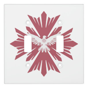 Divine dove of peace light switch cover