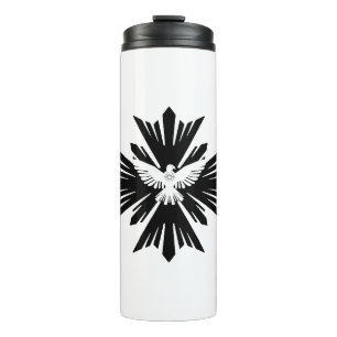 Divine dove of peace thermal tumbler