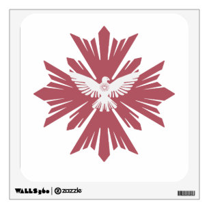 Divine dove of peace wall decal