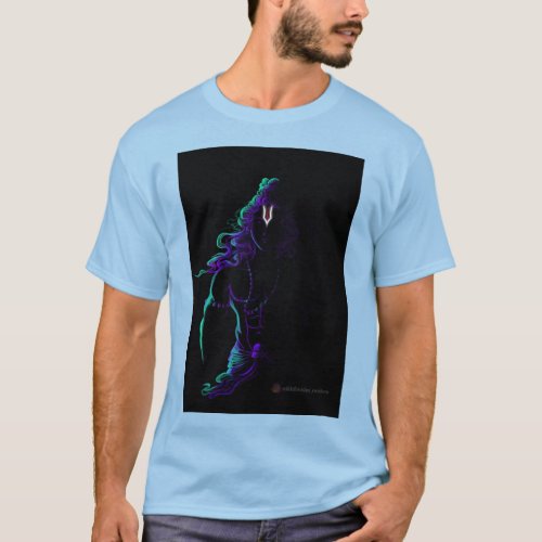 Divine Elegance God Ram Printed T_Shirts T_Shirt