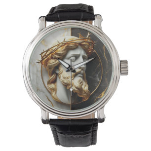 Divine Embellishment Jesus looking in the heavens Watch