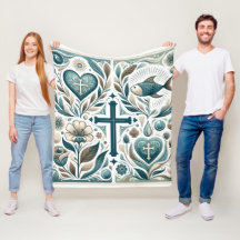 Divine Embrace Christian Symbol