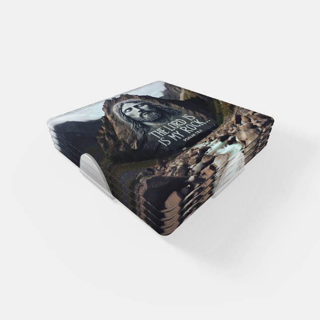 Divine Encounter: Jesus on Mountain Coaster Set (Set)