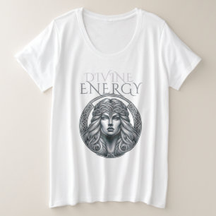 Divine Energy – Mystical power in Celtic design Plus Size T-Shirt
