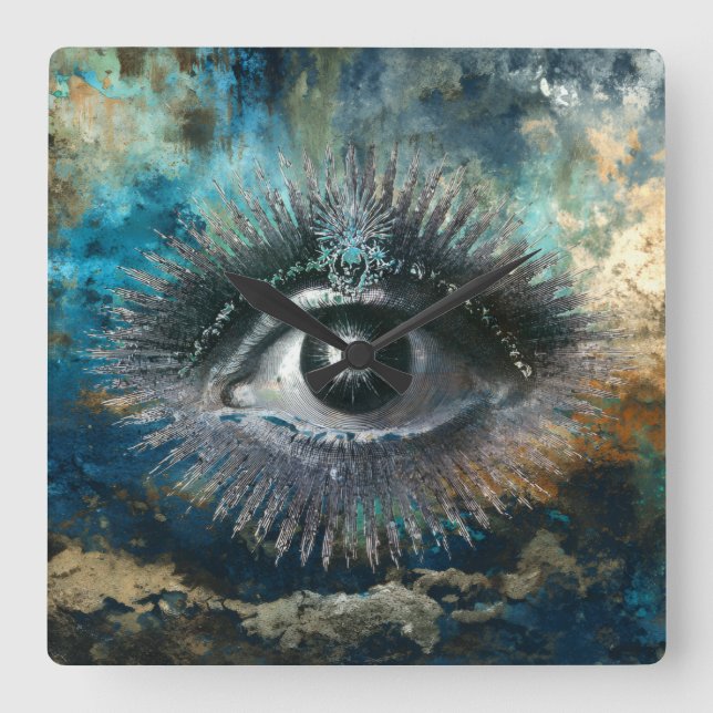 Divine Eye Wall Clock (Front)