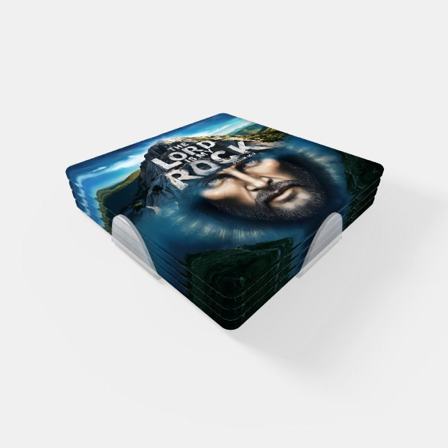 Divine Faith: The Lord Is My Rock Coaster Set (Set)