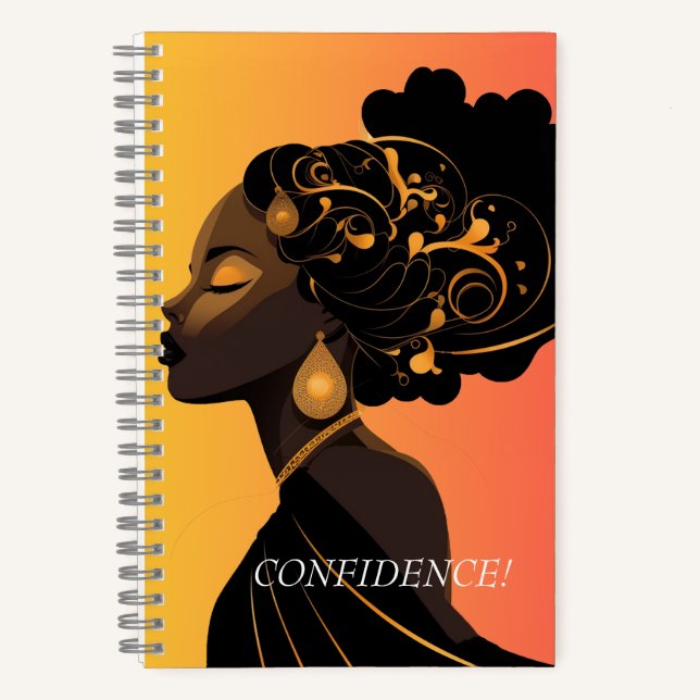 DIVINE FEMININE #3 CONFIDENCE JOURNAL (Front)