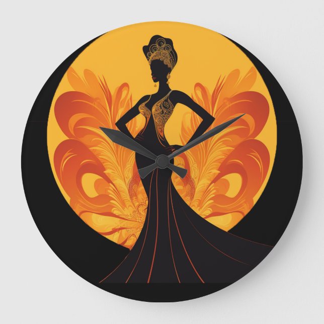 DIVINE FEMININE #4  CLOCK (Front)