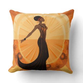 DIVINE FEMININE #5 THROW PILLOW